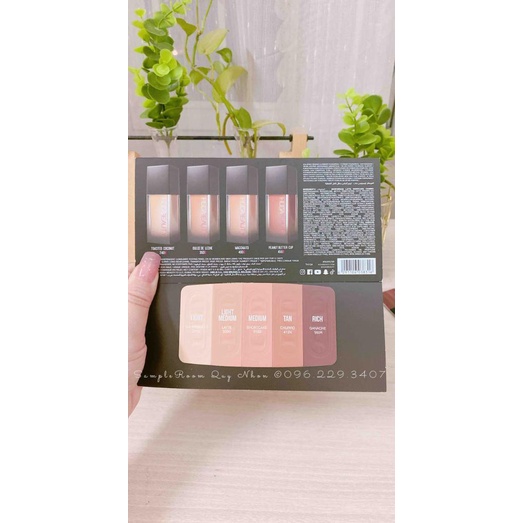 Kem nền HU.DA BEAUTY FauxFilter Full Coverage Matte Foundation [ Sample mẫu thử ]