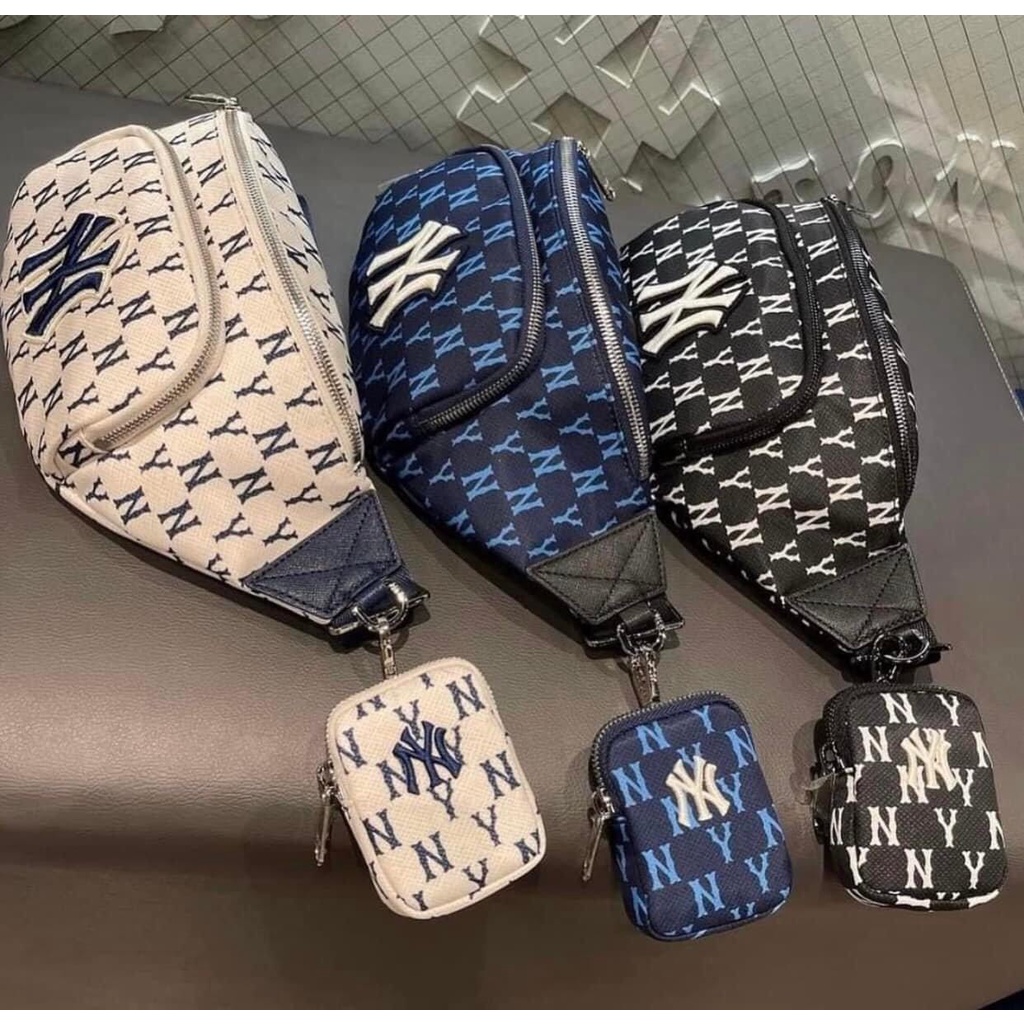 Túi Bao Tử MLB Monogram Hip Sack