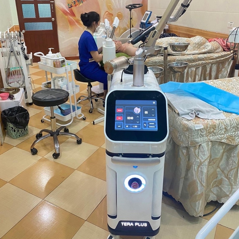 Máy Laser TERA PLUS Xóa Xăm, Xóa Nám, Tàn Nhang dùng trong spa