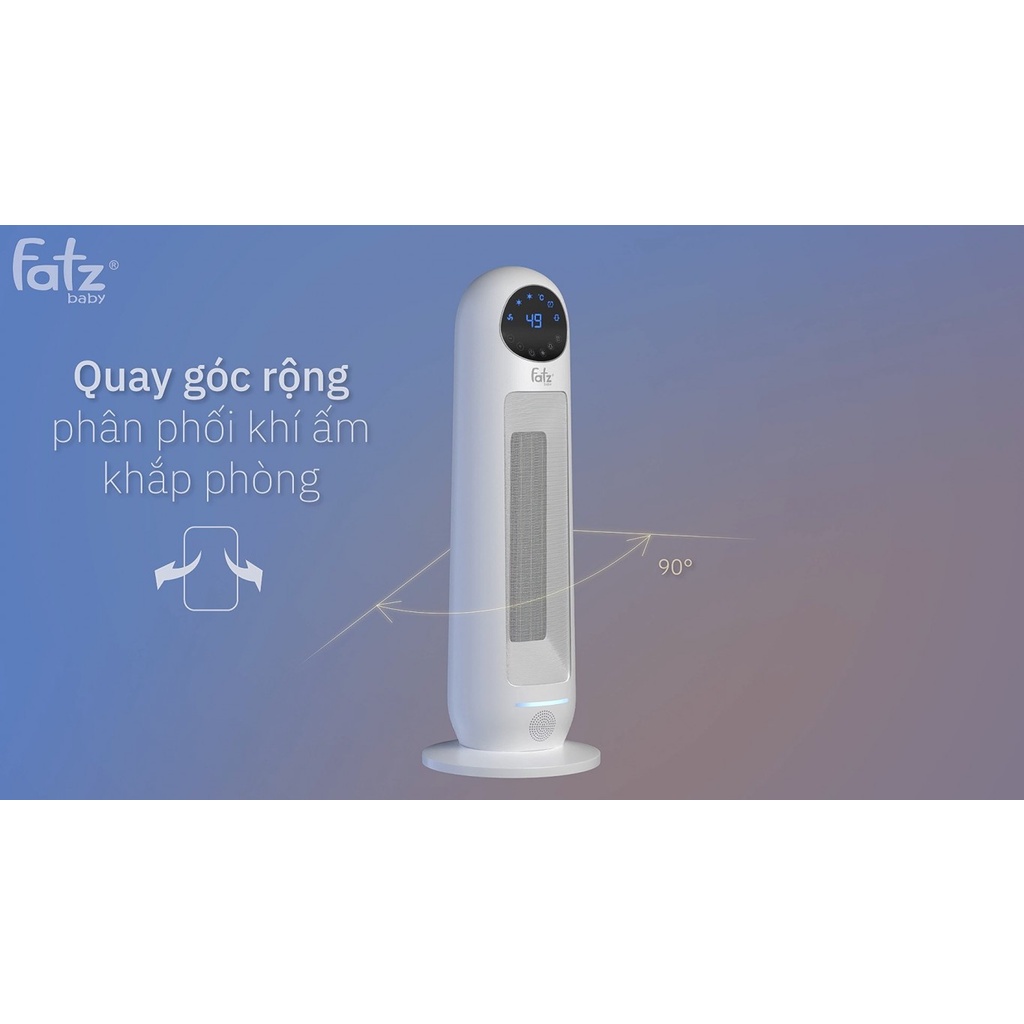 Quạt sưởi bằng công nghệ gốm PTC - HEAT 1 Fatzbaby FB8165EA