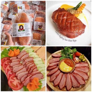 Lườn ngỗng hun khói. 1 miếng