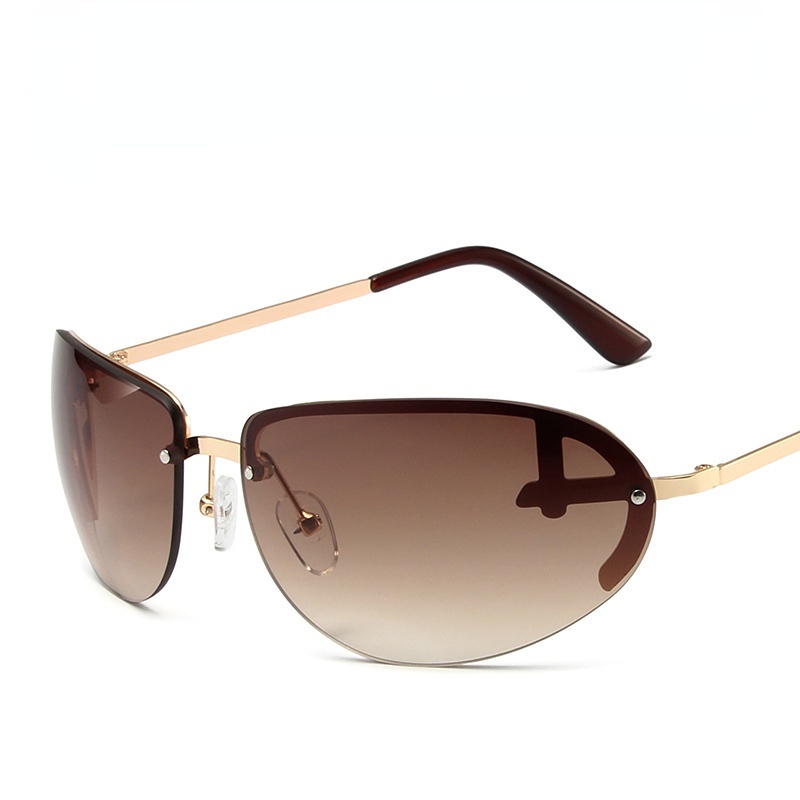 Kính Mát Gọng Kim Loại Thời Trang Cho Nam / Nữ