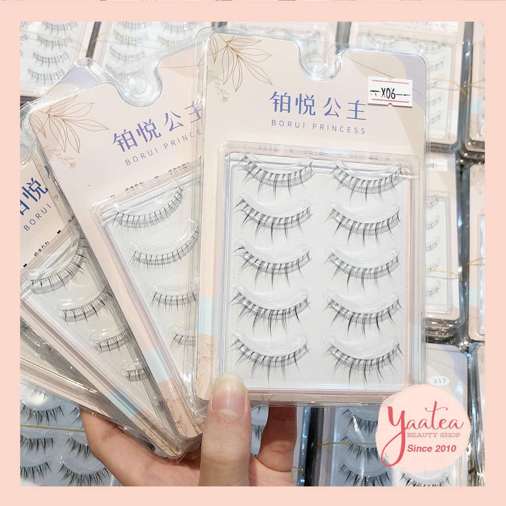 Mi Giả 5 Cặp Borui Princess