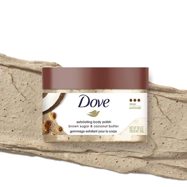 Kem giúp tẩy tế bào chết toàn thân và chăm sóc da Dove Exfoliating Body Polish