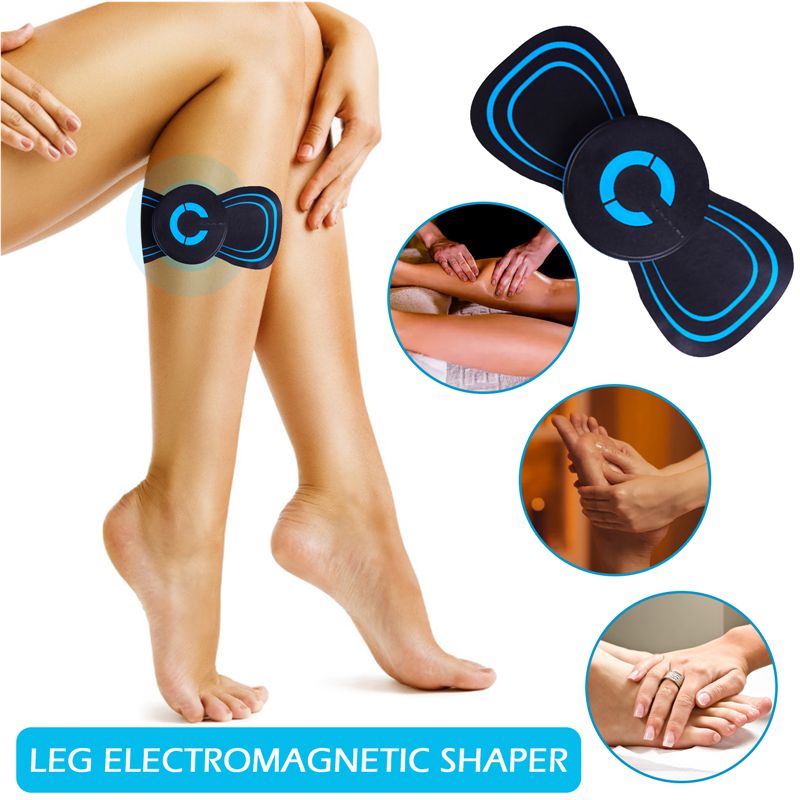 Miếng Dán Massage Xung Điện EMS Tích Hợp 6 Chế Độ, Giảm Nhức Mỏi Cổ Vai Gáy Hiệu Quả, Thư Giãn Cơ-【GM-EMS】