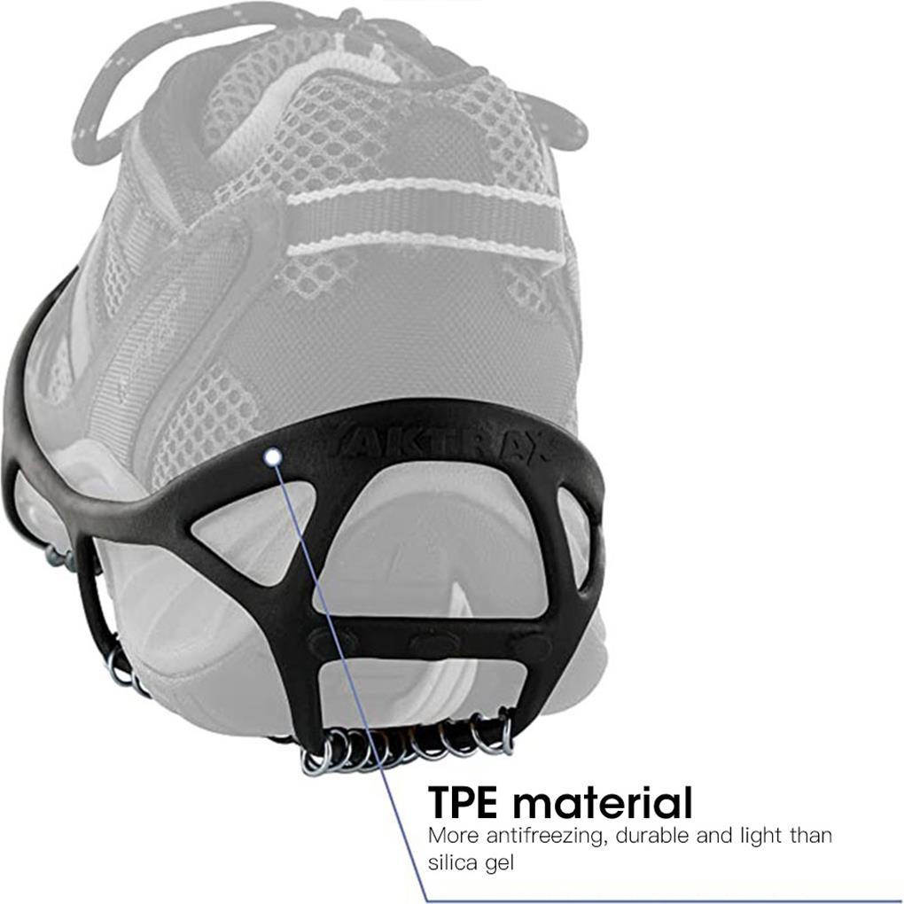 1 Cặp Đế Lót Giày Đi Tuyết Chống Trượt Thay Thế Tiện Dụng