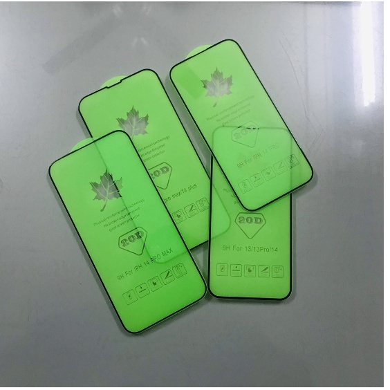 Kính cường lực 20D Full màn hình cho iPhone 14 , 14 Pro , 14 Plus , 14 Promax