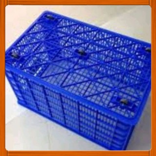 🚀Hoả tốc🚀Thùng sóng nhựa có bánh xe chở hàng77x50x45 cm Việt Nhật
