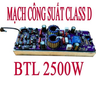 BO CÔNG SUẤT CLASS D 8 MOSFET - PA 6000 và  BTL 2500W