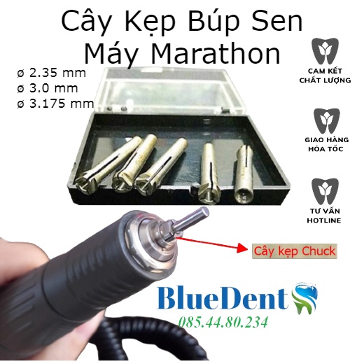Cây Kẹp Búp Sen Cắm Mũi Mài Dành Cho Máy Mài Cầm Tay