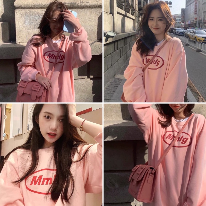 Áo khoác sweter nỉ chữ MMLG hottrend 2022 🎁𝐅𝐫𝐞𝐞𝐬𝐡𝐢𝐩🎁 vải dày ảnh thật form to 70kg không xù lông phù hợp cho nam nữ