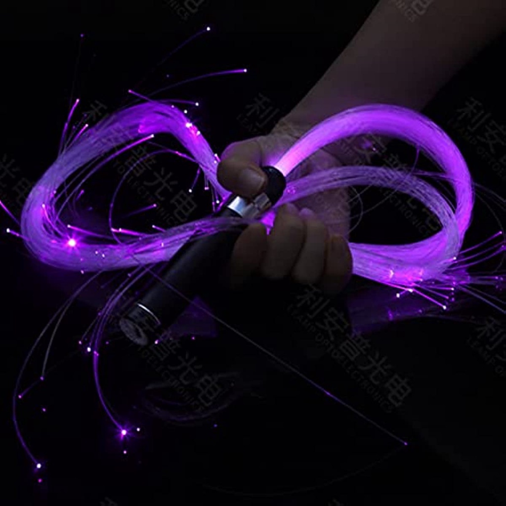 Sợi Đèn LED 180CM Sợi Quang Không Gian Có Thể Sạc Lại Bằng Cổng USB Cho Trang Trí Tiệc Khiêu Vũ / Lễ Hội HB