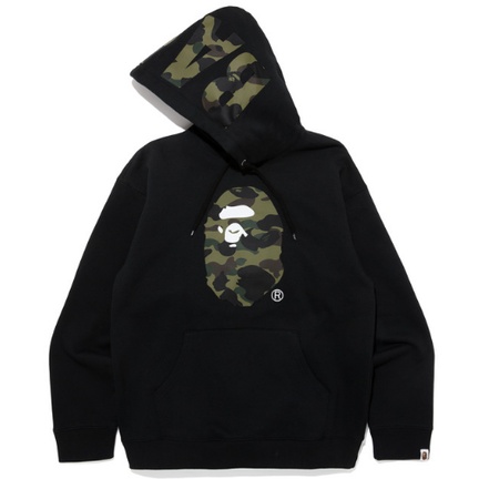 Áo Khoác BAPE Có Mũ Trùm Đầu Chất Liệu Cotton Hoạ Tiết Rằn Ri Phong Cách Thời Trang Mới 2023 #