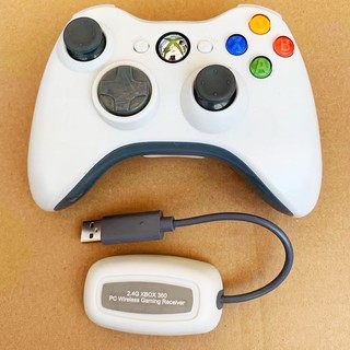 Tay cầm điều khiển chơi game không dây 2.4g cho microsoft xbox 360 / slim microsoft pc windows 7 8 10