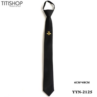 Cà vạt nam bảng nhỏ 6cm