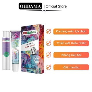 Thuốc Nhuộm Tóc Tại Nhà Thảo Mộc OHBAMA CHÍNH HÃNG với 10 màu lựa chọn