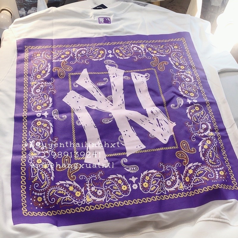 Áo MLB PAISLEY - mẫu mới nhất của nhà MLB FULL Tag Mác dành cho Nam và Nữ