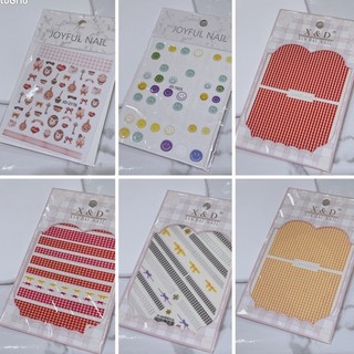 Sticker hình cute dán móng, miếng dán trang trí nail [THANH VY EDANA]