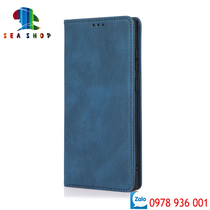 Bao da Samsung S8 và S8 Plus Cao cấp - Thiết kế dạng ví sang trọng -Phong cách Da lộn - Có ngăn cài thẻ - tiên mặt