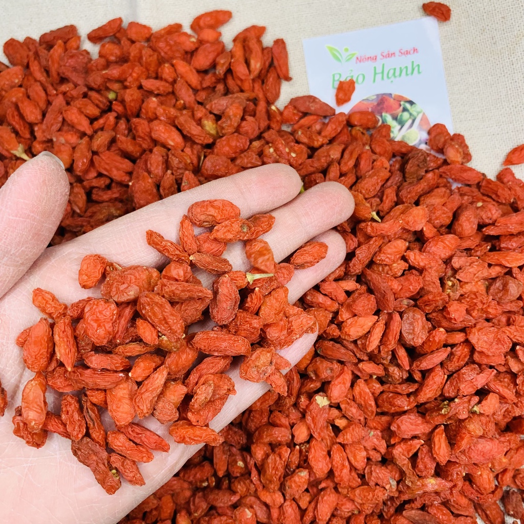 Kỷ tử đỏ  100gr BH Spices hàng loại 1 – trà kỳ tử làm chè dưỡng nhan