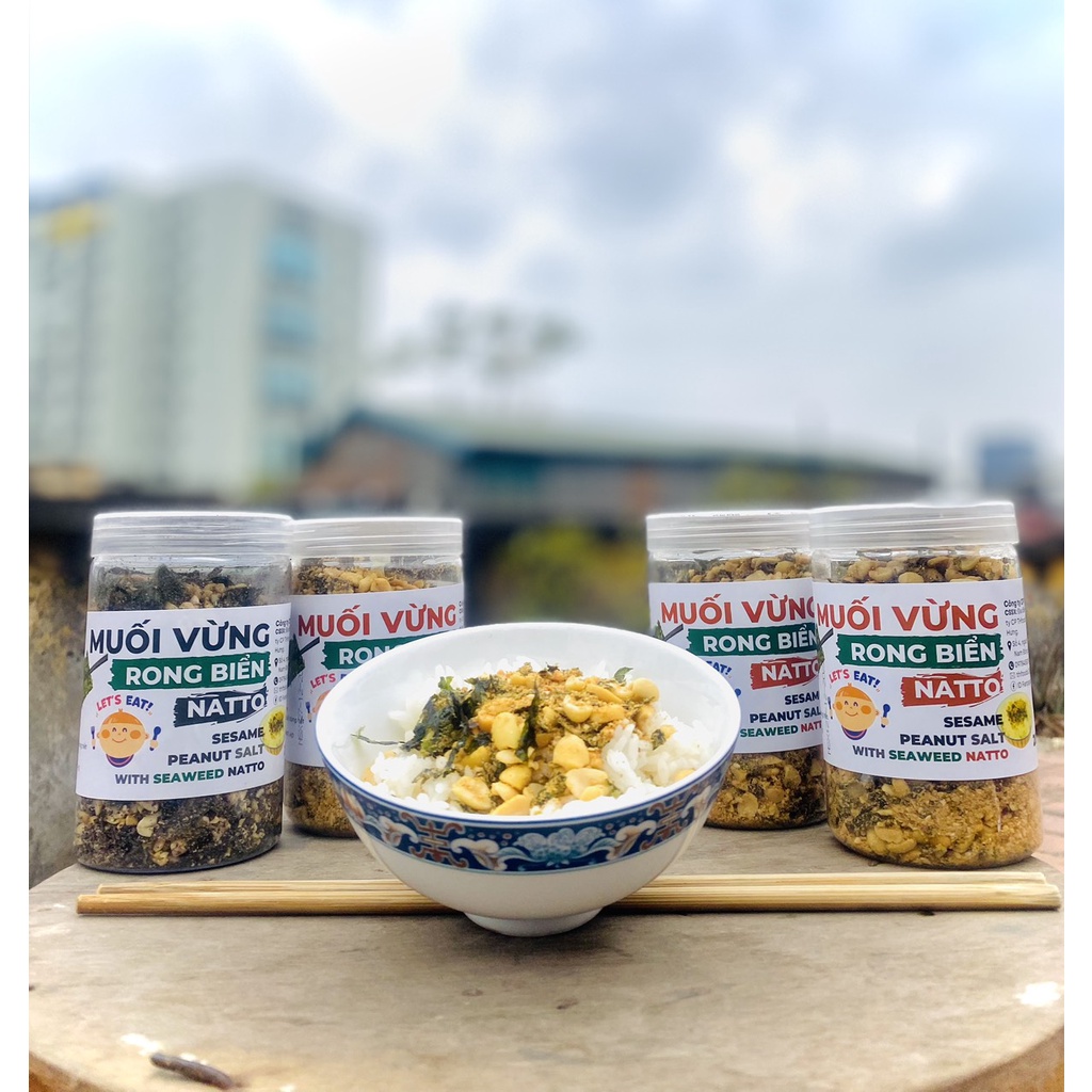Muối Vừng Rong Biển Natto 200g