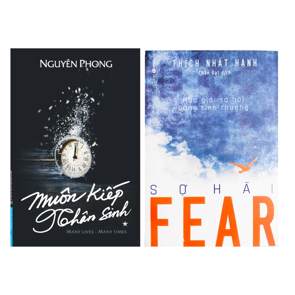 Sách Combo 2 Cuốn:  Fear Sợ Hãi + Muôn Kiếp Nhân Sinh