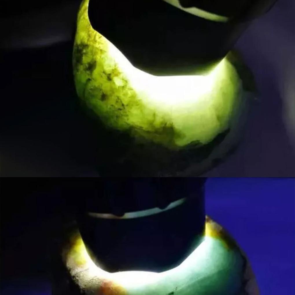 Đèn Pin Mini Hai Đầu Bằng Thép Không Gỉ Sáng Có Thể Sạc Lại Dùng Cho Trang Sức / Leo Núi