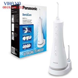 Máy Tăm Nước Cầm Tay Panasonic EW-1511 Công Nghệ Sóng Siêu Âm Hàng Chính Hãng