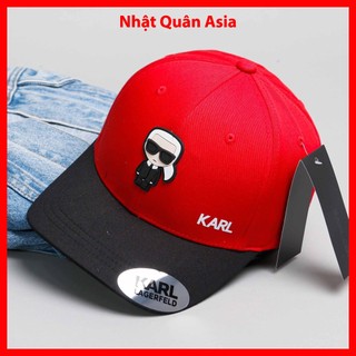 Nón lưỡi trai Karl Lagerfeld Baseball Cap kết phối 2 màu - Nhật Quân Asia nhatquanasia capman