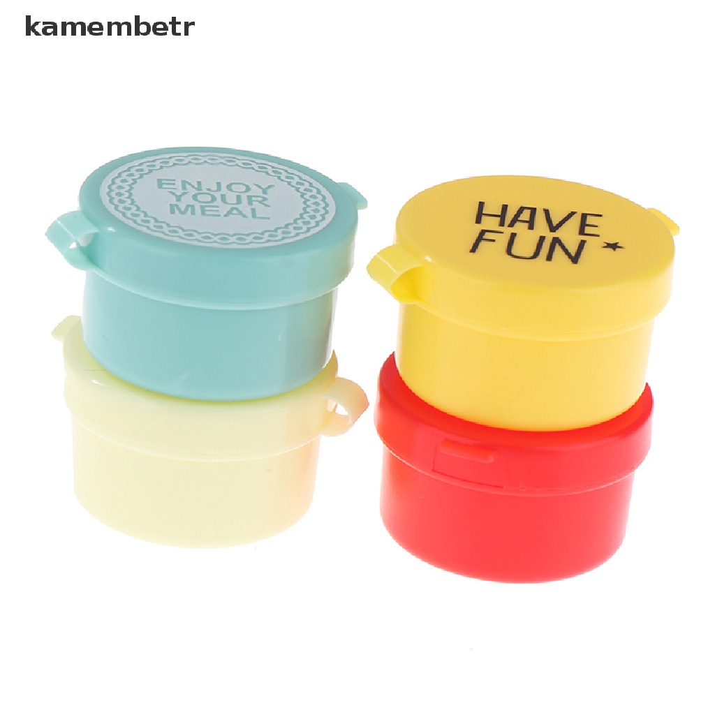 1 Hộp Đựng Nước Sốt / Cà Chua / Nước Sốt Mini Họa Tiết Hoạt Hình Dễ Thương