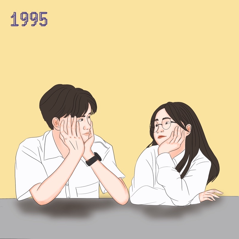 Quà Tặng Tranh Vẽ Theo Yêu Cầu Nhiều Phong Cách Kèm Phụ Kiện Cute