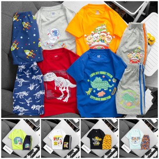 Bộ đồ bé trai xuất dư size nhí 2-6t hàng 100% cotton