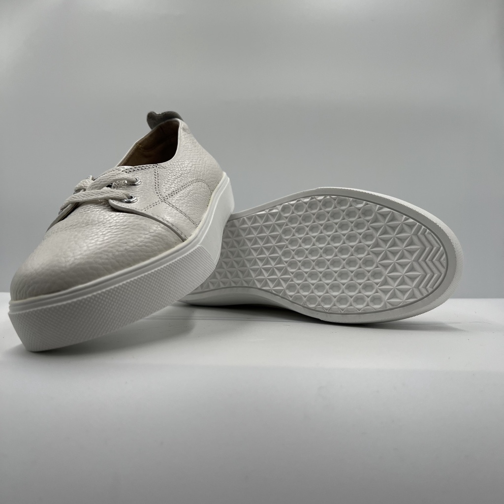 Giày sneaker nữ cao 2p da bò thật LUNASHOES 702 giầy slip on tăng chiều cao siêu đẹp bảo hành 2 năm