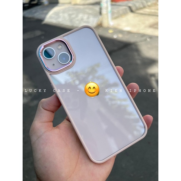 Ốp lưng Filada viền màu lưng trong cho iPhone