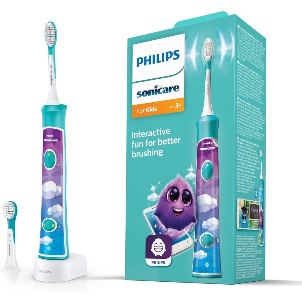 Bàn chải điện Philips Sonicare người lớn và trẻ em bill Pháp