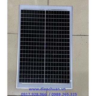 Tấm pin lăng lượng mặt trời Mono 30W 18V