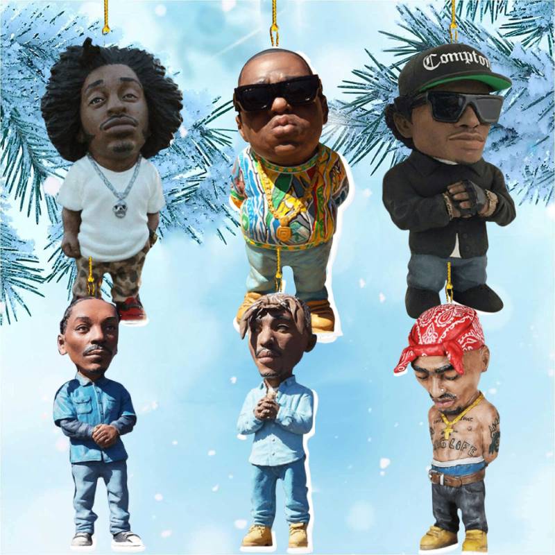 Ngôi Sao rap Không Có Tòn Ten biggie Quà Tặng Mặt Dây Chuyền acrylic