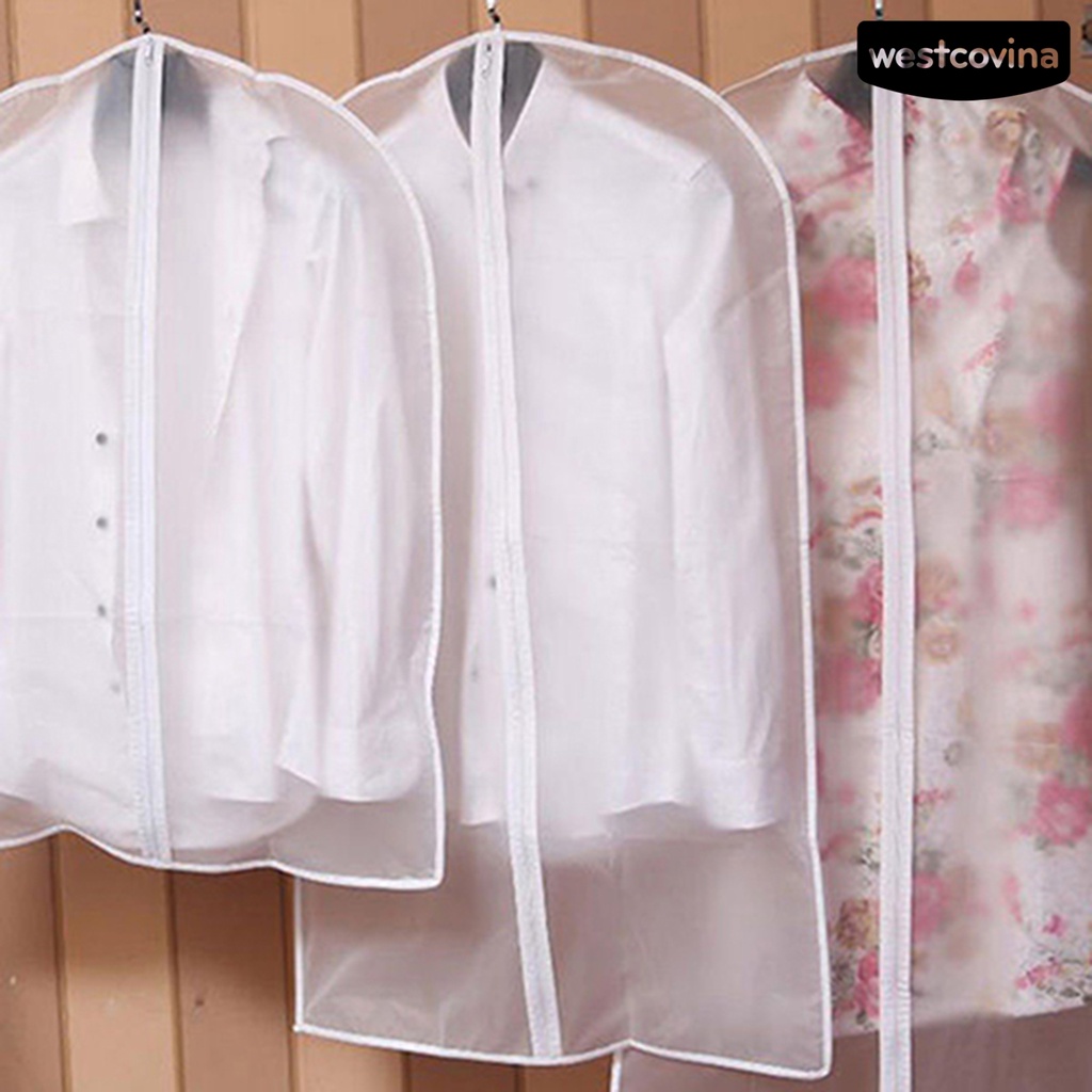 [WEST]⚘Túi Bọc Áo Khoác Chống Bụi Có Thể Gấp Gọn Tiện Dụng Cho Gia Đình