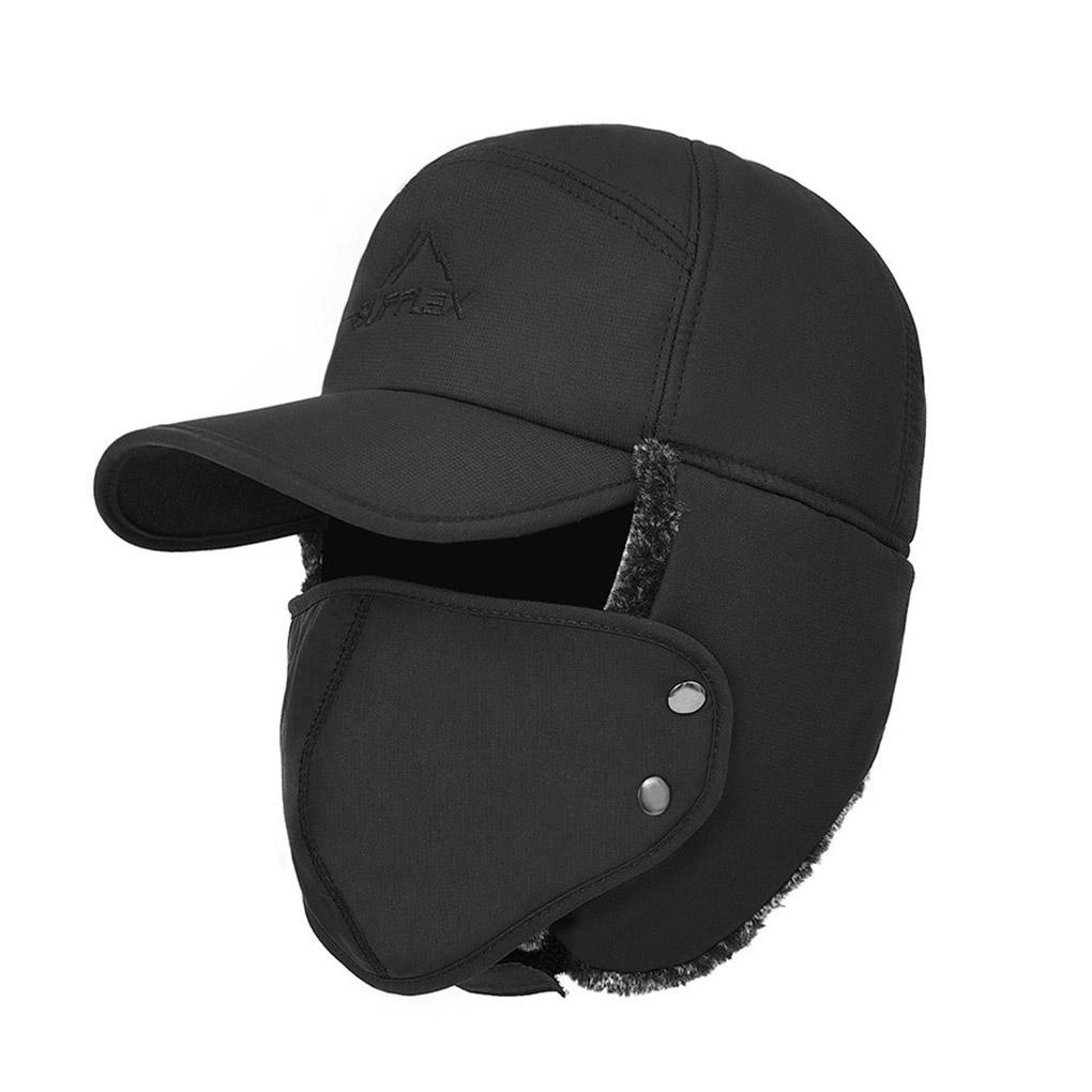 Mũ Trùm Mặt &amp; Mặt Nạ Che Tai Giữ Ấm Mùa Đông Cho Nam