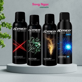 Xịt khử mùi X-men For Boss 150ml - Hương nước hoa nam tính