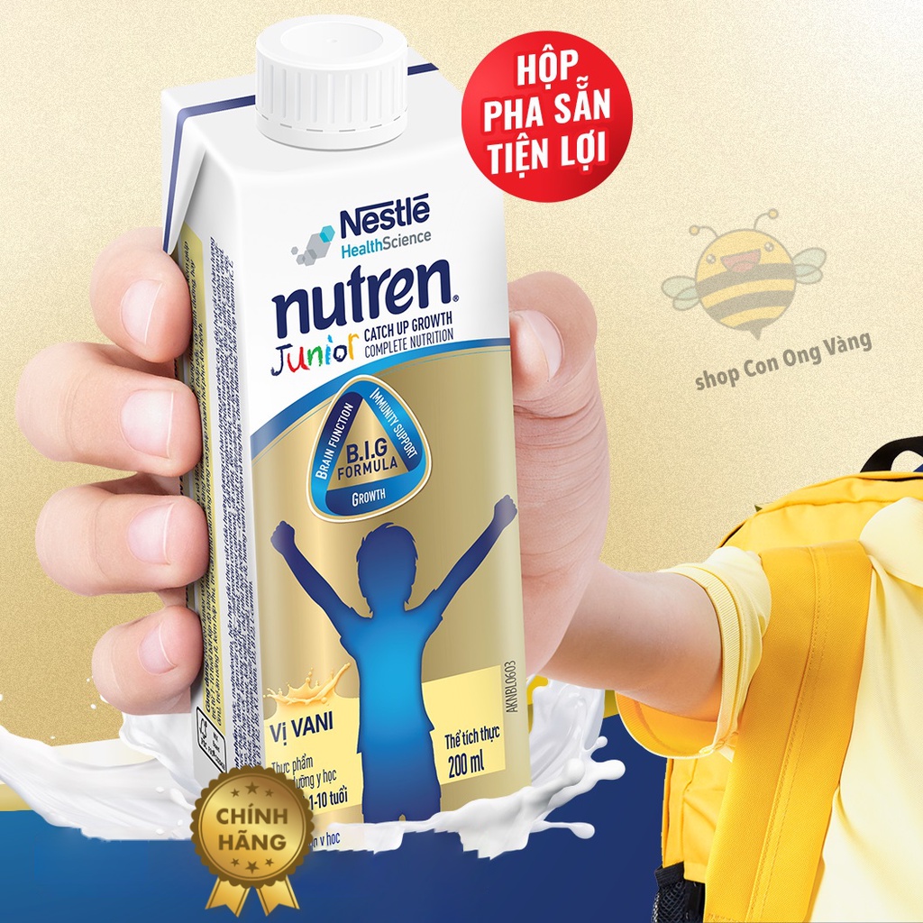 thùng sữa Nutren Junior pha sẵn 200ml