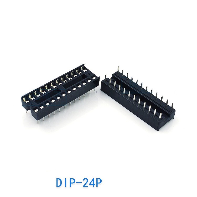 Đế IC Dip 8 Chân, 14 Chân, 16 Chân, 18 Chân, 20 Chân, 24 Chân, 28 Chân, 32 Chân, 40 Chân - Đế cắm IC - Cắm Chip