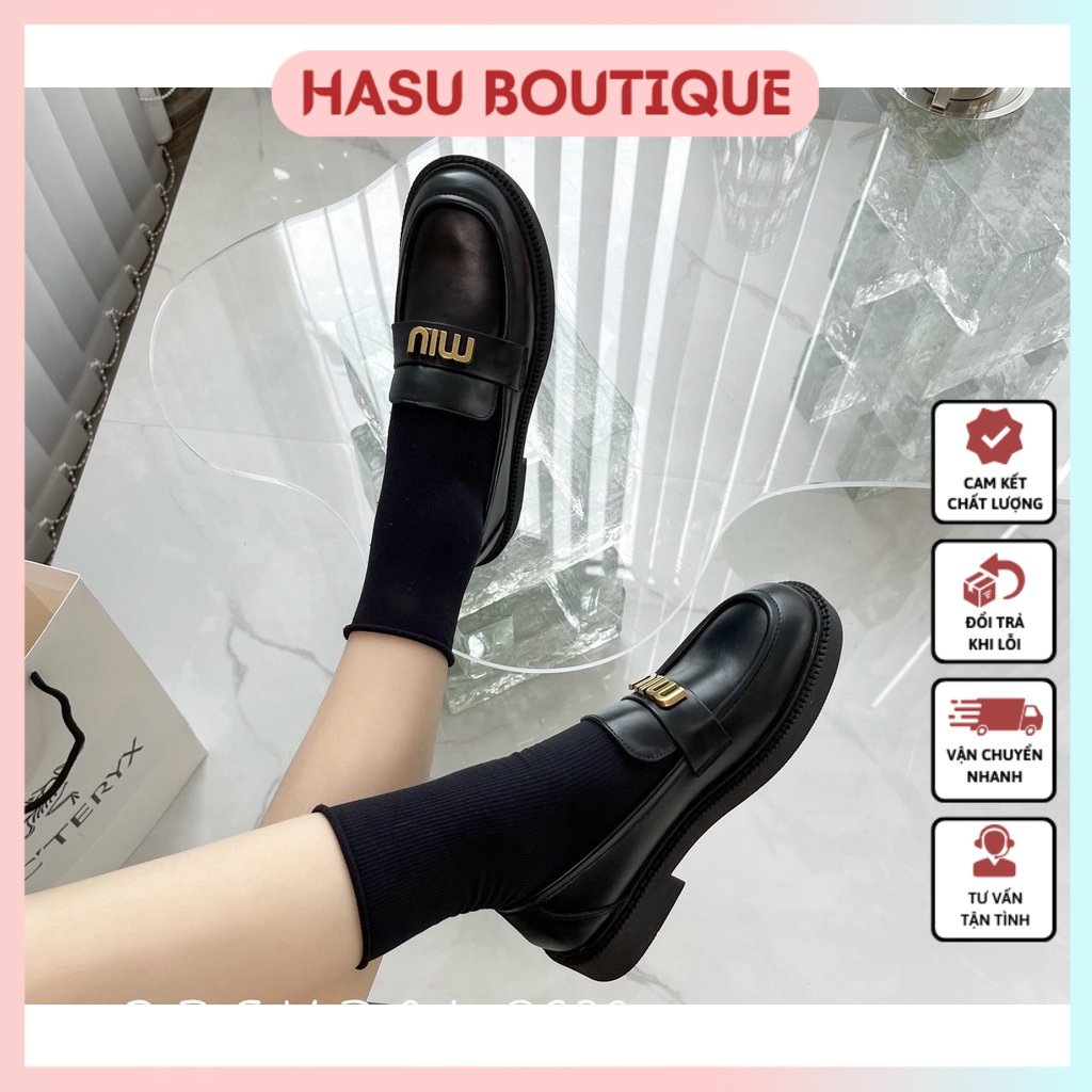 Giầy Miumiu da mềm - Giầy Nữ Thời Trang Hàng Fullbox