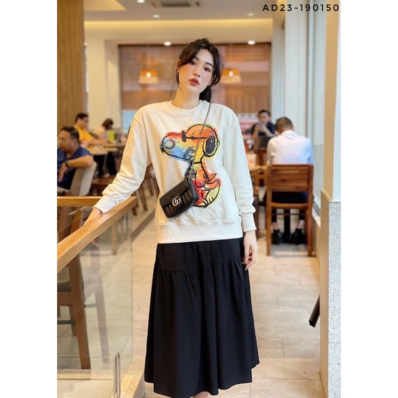 AD23 SALE Áo Nỉ Be Cho Con Bú