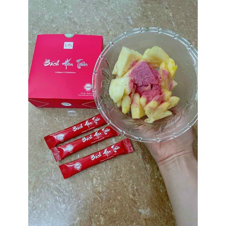 DÙNG THỬ 10 GÓI BÁCH HOA TIÊN LASBEUTY TĂNG NỘI SINH PHỤ NỮ