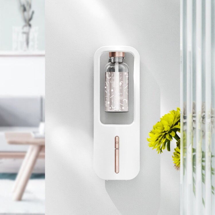 Máy xông tinh dầu tự động, sạc USB, Pin 1500mah,khuếch tán hương thơm, sạc 2 tiếng, 5 mùi hương đặc biệt