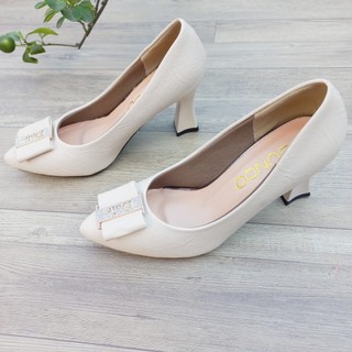Giày Cao gót công sở da mềm 7cm cực đẹp(ảnh thật)