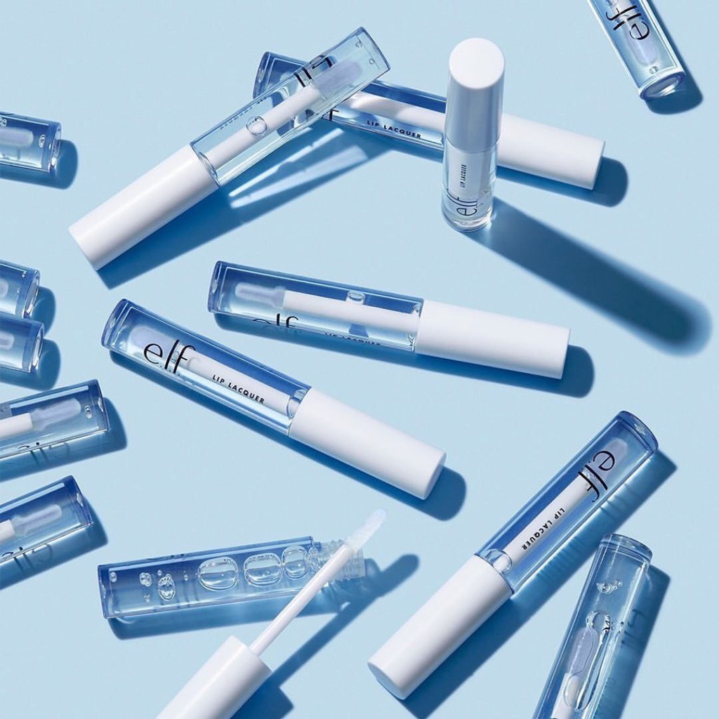 Son bóng ELF E.L.F không màu trong suốt giúp môi căng mọng Lip Lacquer