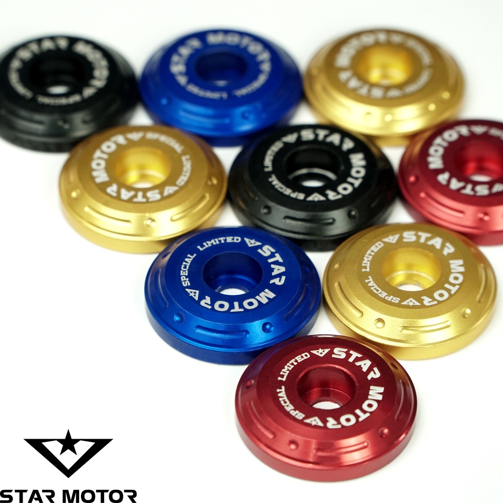 Ốc chụp đậy gương Xe SH, Lead, Vision - Star Motor - Nắp gương, nắp đậy chân gương xe máy