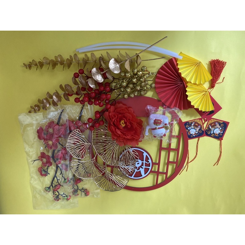 Combo set phụ kiện vòng trang trí tết tự làm